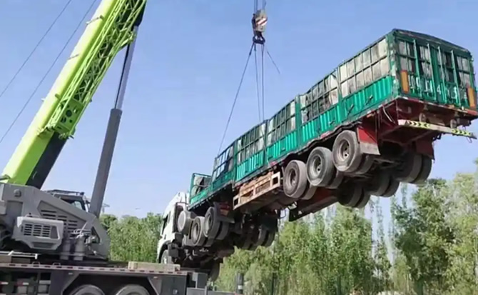 南康区道路脱困救援案例